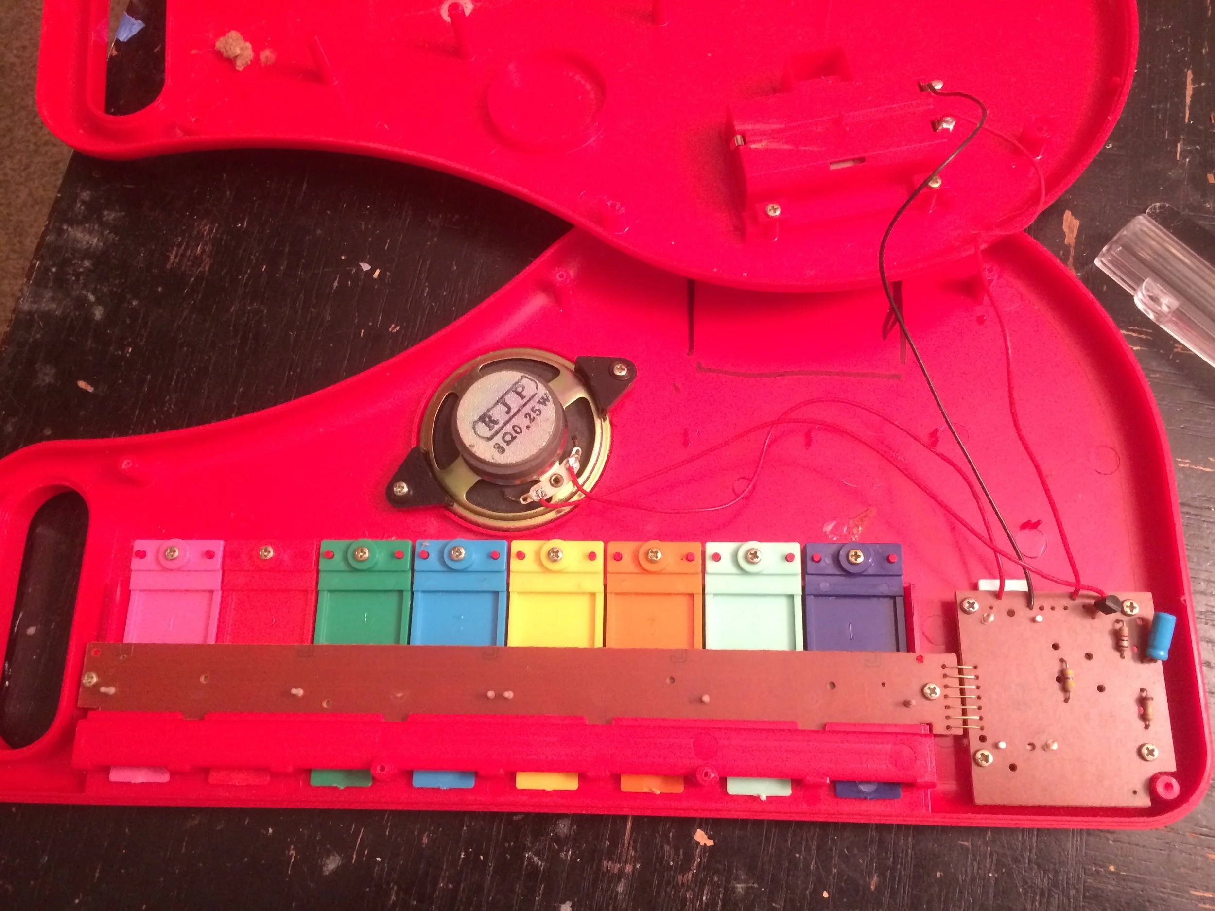 circuit bent Big Bird's Piano — Ok Housecat